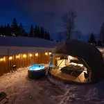 럭셔리텐트 Diamond Glamp & Jacuzzi - - Widok Na Gory