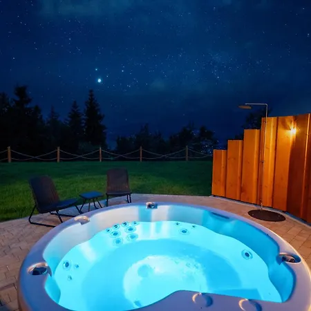 Diamond Glamp & Jacuzzi - - Widok Na Gory Luxuszelt *