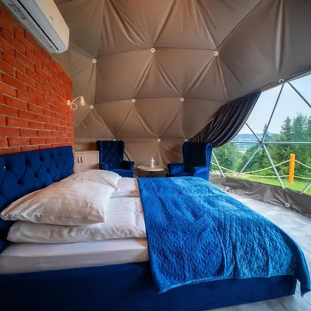 Diamond Glamp & Jacuzzi Luxussátor Zakopane