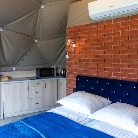 Luxusní stan Diamond Glamp & Jacuzzi Zakopane