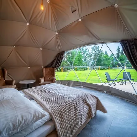 Diamond Glamp & Jacuzzi Luxusní stan *