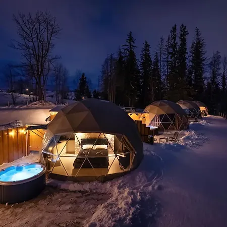 Luxussátor Diamond Glamp & Jacuzzi Zakopane