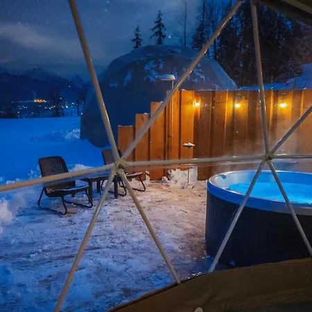 Diamond Glamp & Jacuzzi - - Widok Na Gory Luxuszelt *