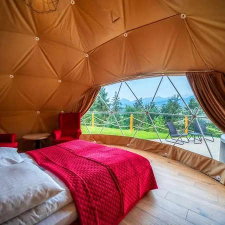 Luxury tent Diamond Glamp & Jacuzzi *
