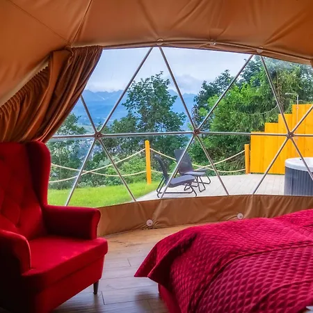 Diamond Glamp & Jacuzzi Luxury tent Zakopane