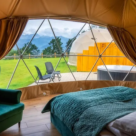 Luxury tent Diamond Glamp & Jacuzzi