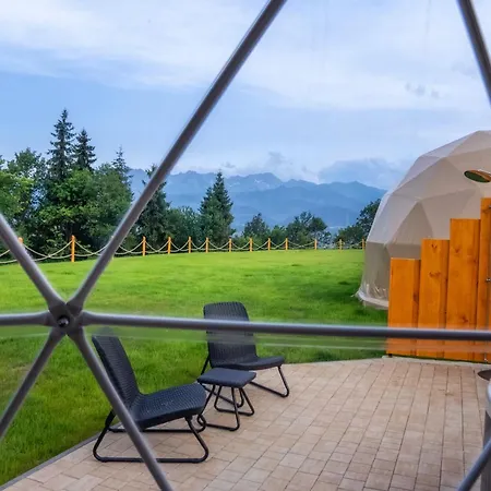 خيمة فخمة Diamond Glamp & Jacuzzi - - Widok Na Gory *