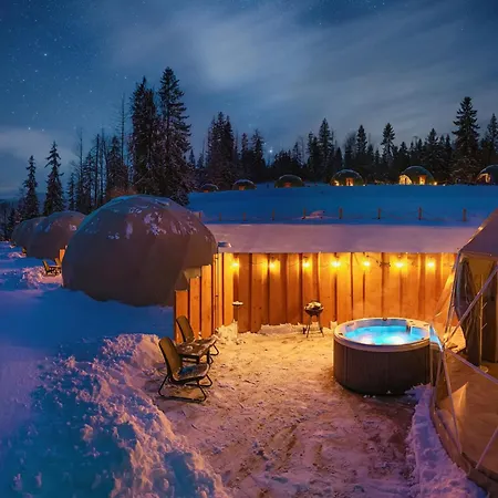 خيمة فخمة Diamond Glamp & Jacuzzi - - Widok Na Gory