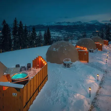 Luksustelt Diamond Glamp & Jacuzzi *