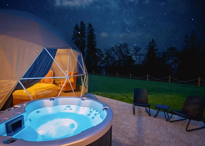 Diamond Glamp & Jacuzzi Campo de lujo