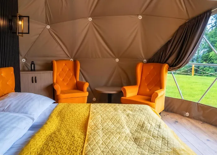 Diamond Glamp & Jacuzzi Campo de lujo