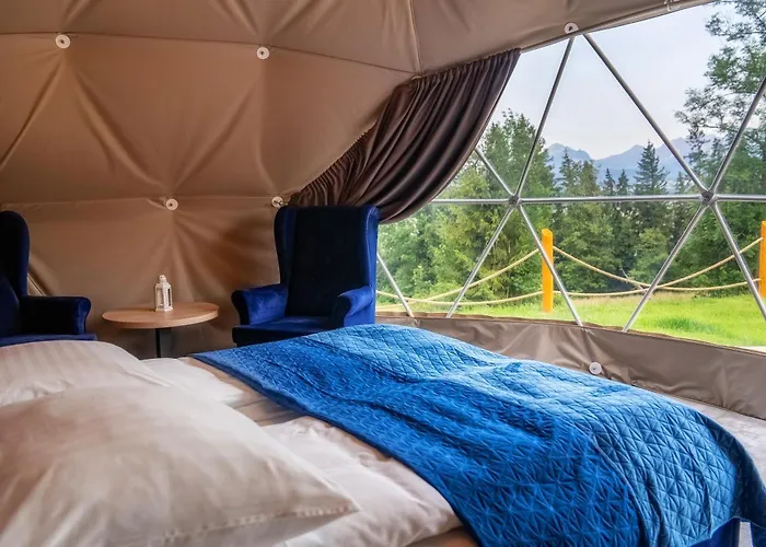 Campo de lujo Diamond Glamp & Jacuzzi *