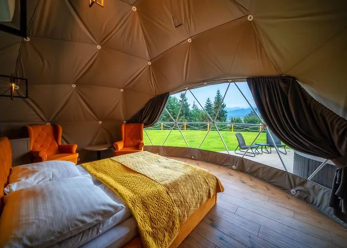 Campo de lujo Diamond Glamp & Jacuzzi