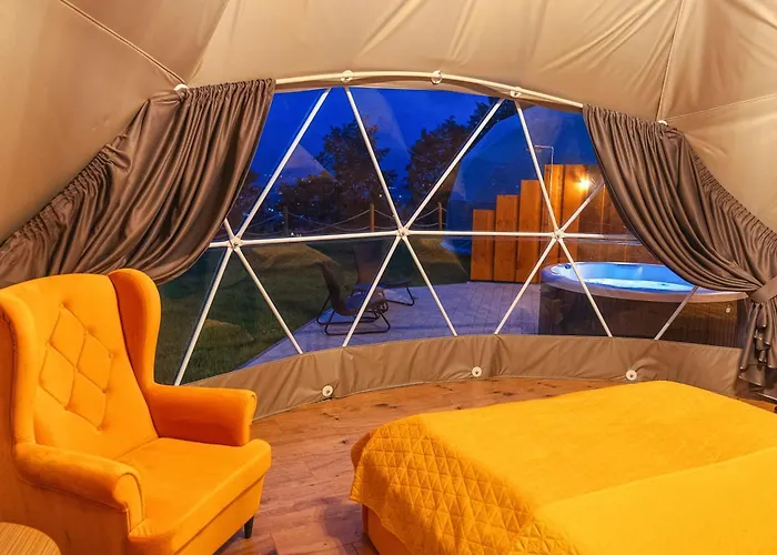 Diamond Glamp & Jacuzzi Campo de lujo *