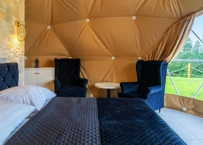 Diamond Glamp & Jacuzzi Campo de lujo *