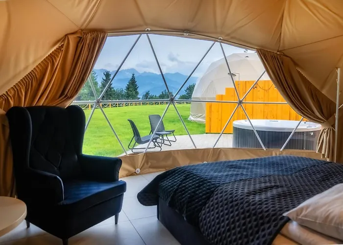 Diamond Glamp & Jacuzzi Luxusní stan