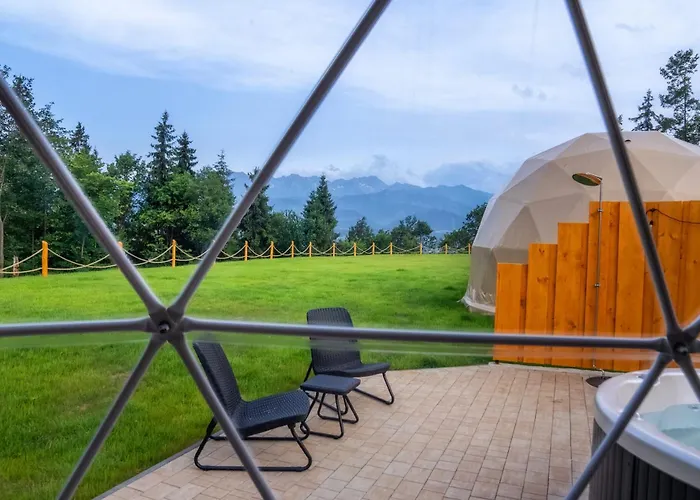 Campo de lujo Diamond Glamp & Jacuzzi *