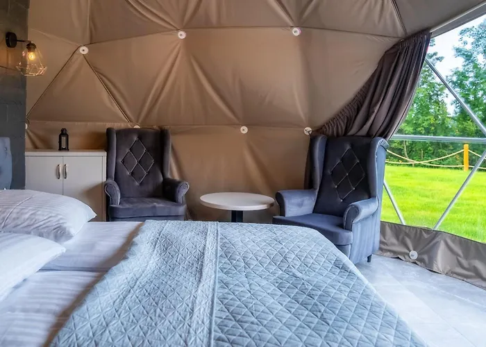 Campo de lujo Diamond Glamp & Jacuzzi Zakopane