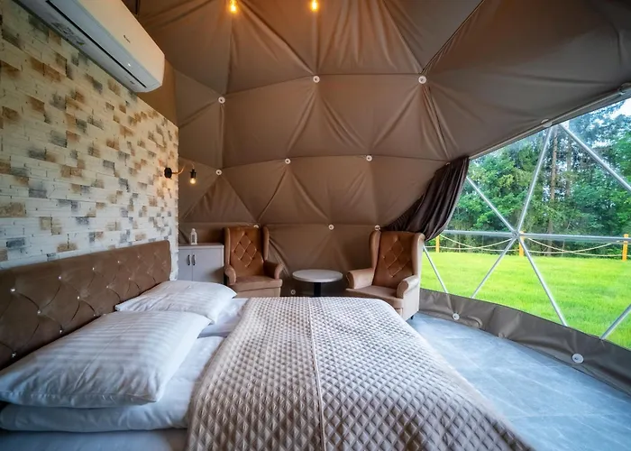 خيمة فخمة Diamond Glamp & Jacuzzi *