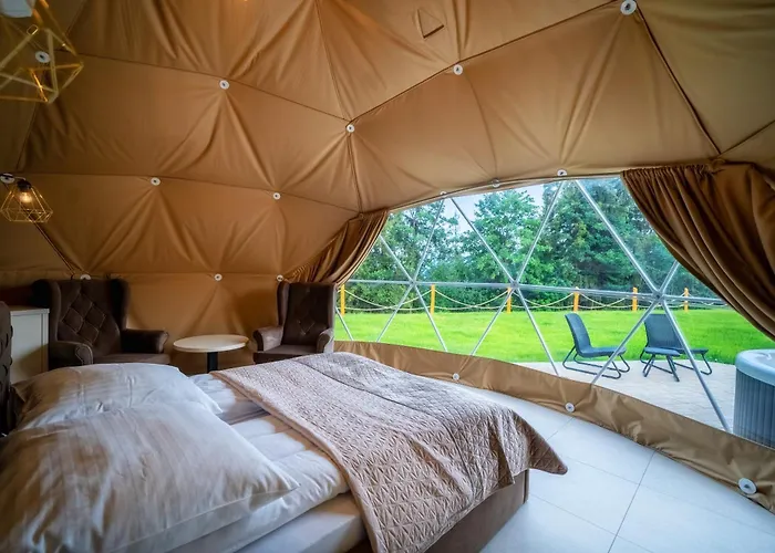 خيمة فخمة Diamond Glamp & Jacuzzi *