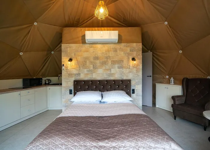 Diamond Glamp & Jacuzzi Campo de lujo