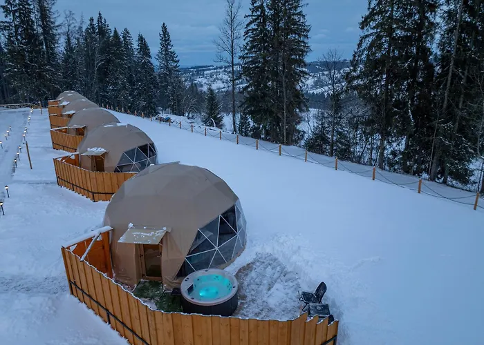 Campo de lujo Diamond Glamp & Jacuzzi