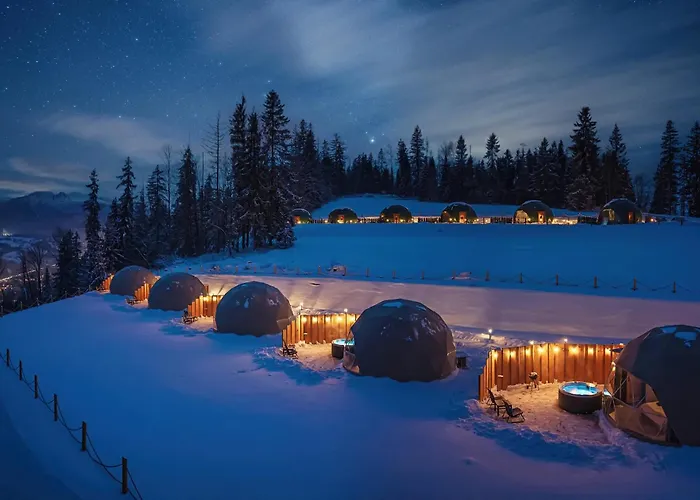 Campo de lujo Diamond Glamp & Jacuzzi