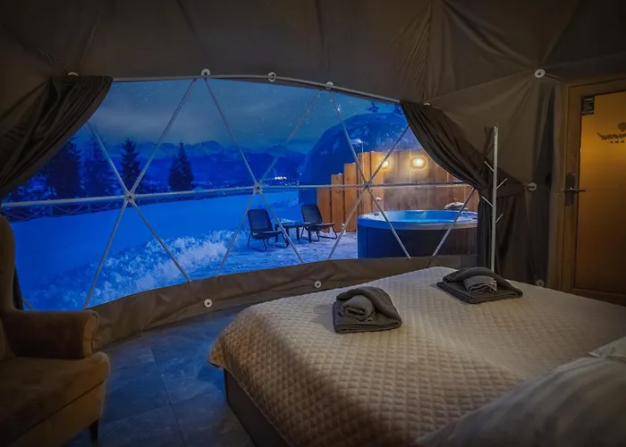 Diamond Glamp & Jacuzzi Campo de lujo